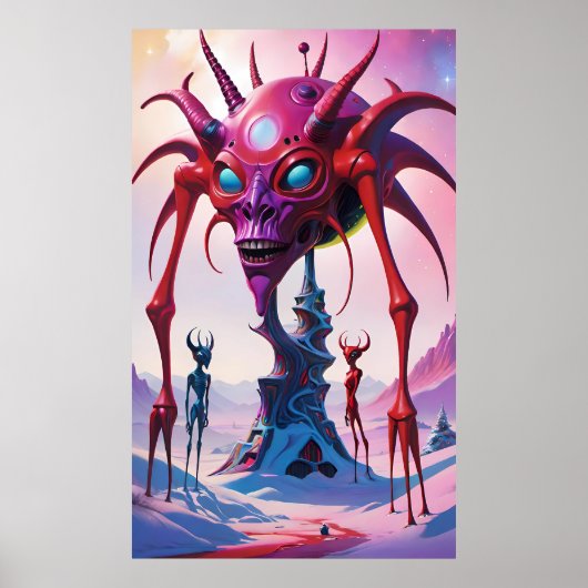 Beestachtige stijl - Ken Gage Kunst Poster (Voorkant)