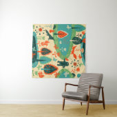 Beesten achtergrond: Abstract  concept Wandkleed (In Situ (horizontaal))