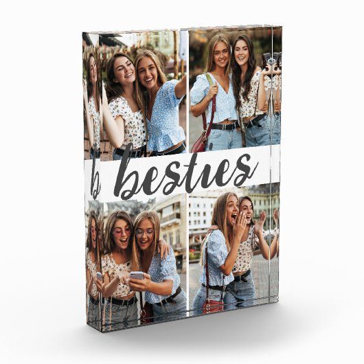 beestjes | Beste vrienden Schattigee collage Fotoblokken (Links)