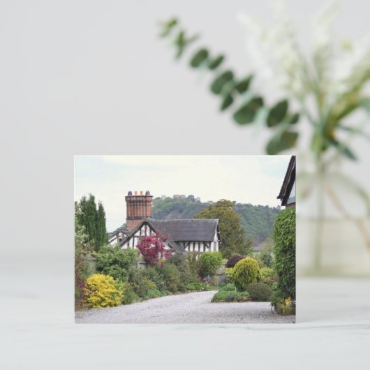 Beeston Castle Uitzicht Briefkaart (Staand voorkant)