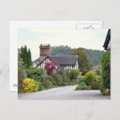 Beeston Castle Uitzicht Briefkaart (Voorkant / Achterkant)