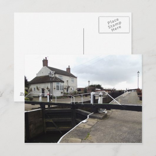 Beeston Lock Cottages Briefkaart (Voorkant / Achterkant)