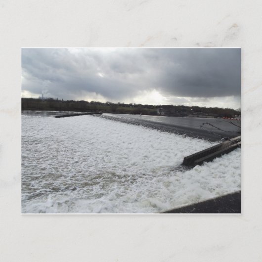 Beeston Weir Briefkaart (Voorkant)