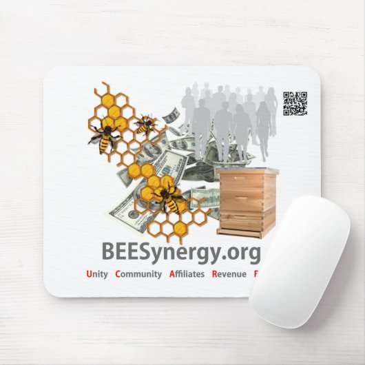 BEESynergie - Muismat (Met muis)