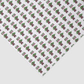 Beet (Beats) Red Beet Vegetarian Funny Music Tissuepapier (Detail)