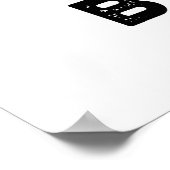 Beet Boxer Funny Beatbox Veggie Pun Poster (Hoek)