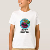 Beet Boxer Grappige Biet Pun T-shirt (Voorkant)