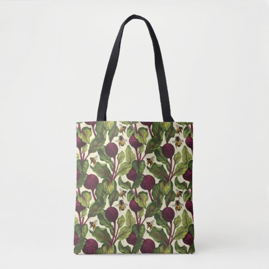 Beet Buzz-Tas Tote Bag (Voorkant)