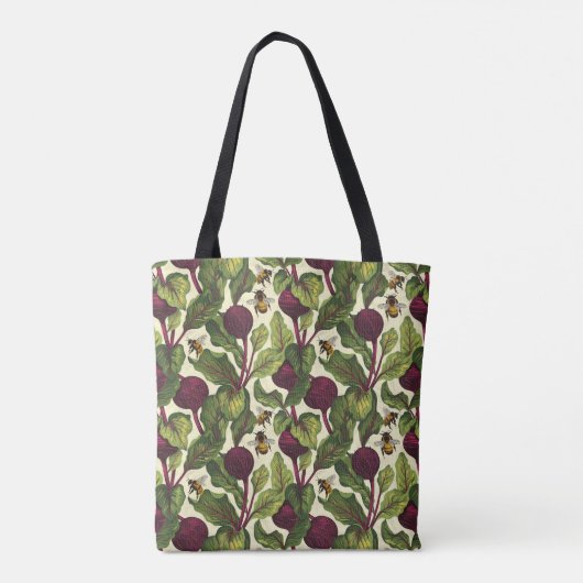 Beet Buzz-Tas Tote Bag (Achterkant)