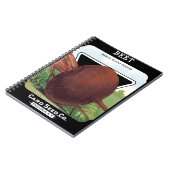 Beet Card Seed Co. pakket Fredonia, NY  Notitieboek (Linkerzijde)