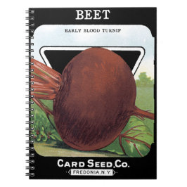 Beet Card Seed Co. pakket Fredonia, NY  Notitieboek