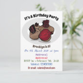 Beet cartoon illustratie kaart (Staand voorkant)