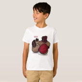 Beet cartoon illustratie t-shirt (Voorkant volledig)