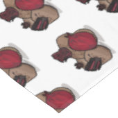 Beet cartoon illustratie tafelkleed (Gekanteld)