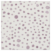 Beet Confetti Waterverf Stippen Stof (Close Up)