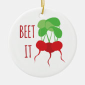 Beet het keramisch ornament (Voorkant)