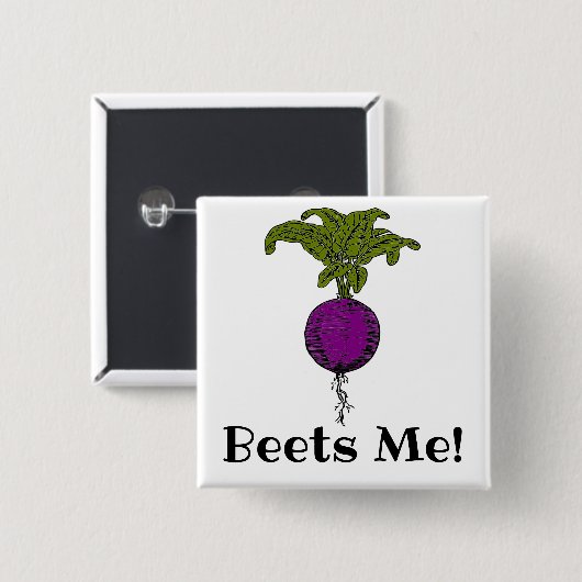 Beet me! Button (Voorkant /achterkant)