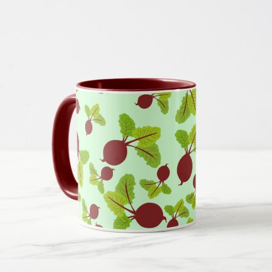 Beet Patroon Mok (Voorkant links)