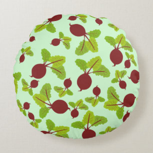Beet Patroon Rond Kussen