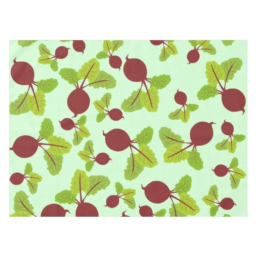 Beet Patroon Tafelkleed (Voorkant (Horizontaal))