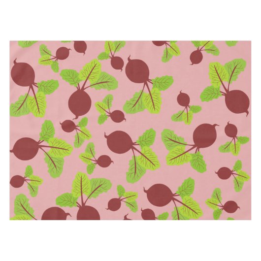 Beet Patroon Tafelkleed (Voorkant (Horizontaal))