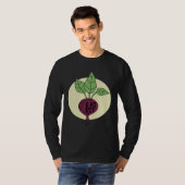 Beet Vegetable Vegan Plant Based Diet Healthy Food T-shirt (Voorkant volledig)