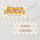 Beetehouder koningin van wilde bijen visitekaartje (Voorkant / Achterkant)