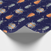 Beetel insectenpatroon pakpapier (Hoek)