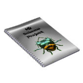 Beetel ~ notebook met dubbele koptekst notitieboek (Rechterzijde)