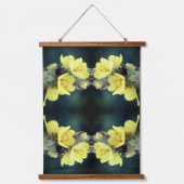 Beetel op Abstracte wildklem van mullein Hangend Wandkleed (Voorkant)