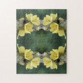 Beetel op Abstracte wildklem van mullein Legpuzzel (Verticaal)