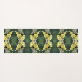 Beetel op Abstracte wildklem van mullein Yogamat (Achterkant (horizontaal))