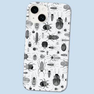 Beetel zwart-wit Case-Mate iPhone 14 hoesje