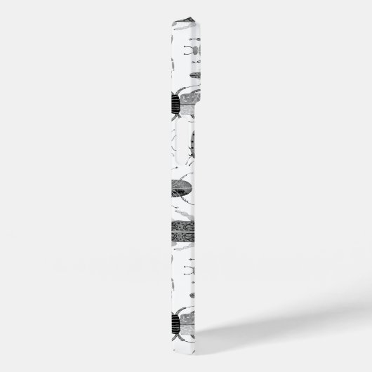 Beetel zwart-wit Case-Mate iPhone case (Achterkant / Rechts)