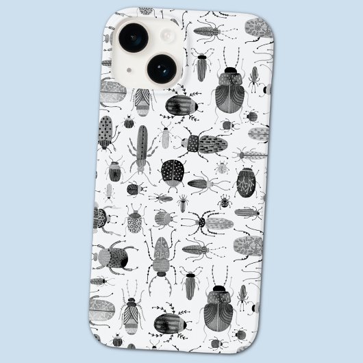 Beetel zwart-wit iPhone hoesje