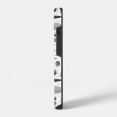 Beetel zwart-wit iPhone hoesje (Linkerkant)