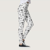 Beetel zwart-wit leggings (Rechts)