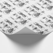 Beetels en buikbogen cadeaupapier (Hoek)