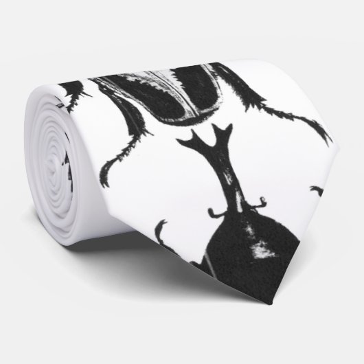 Beetels op parade stropdas (Opgerold)