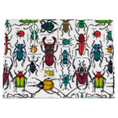 Beetels op wit groot cadeauzakje (Voorkant)