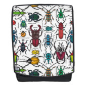 Beetels op wit rugtassen (Voorkant)