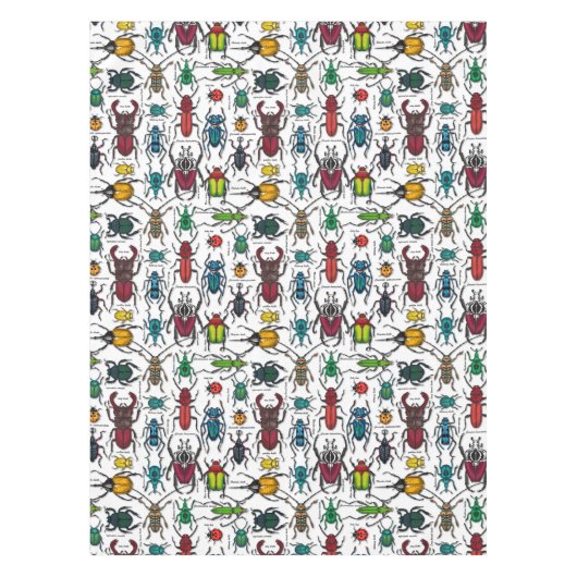 Beetels op wit tafelkleed (Voorkant)