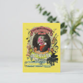 Beethovehen Funny Hen Animal Composer Beethoven Briefkaart (Staand voorkant)