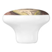 BEETHOVEN 1-1/2 inch keramische trekknop Knop (Zijkant)