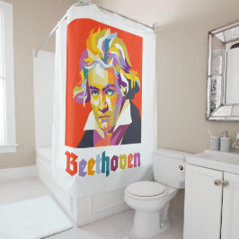 Beethoven 2 douchegordijn