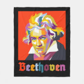 Beethoven 2 fleece deken (Voorkant)