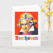 Beethoven 2 kaart (Gele Bloem)