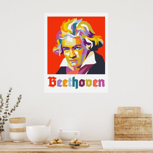 Beethoven 2 poster (Keuken)