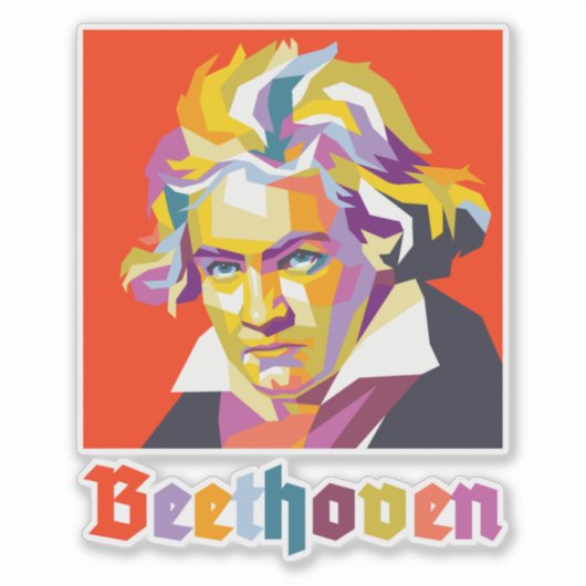 Beethoven 2 sticker (Voorkant)