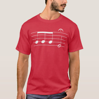 Beethoven 5e Symfonie Noten Klassieke Muziek Compo T-shirt